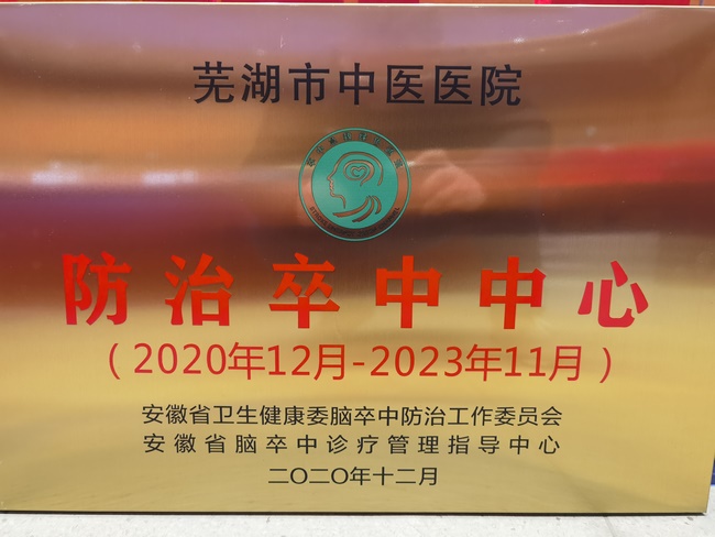 祝賀！蕪湖市中醫(yī)醫(yī)院喜獲國家腦防委“防治卒中中心”認(rèn)證授牌(圖4)