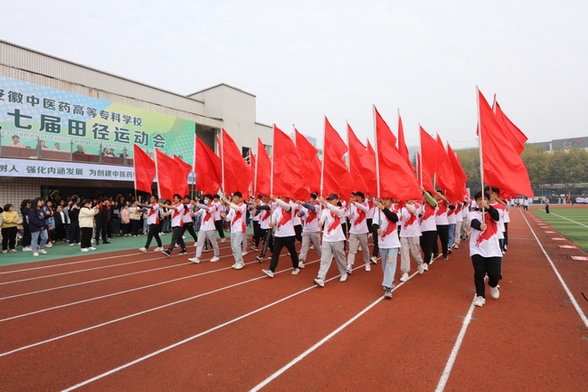 激情澎湃，活力四射——我院職工代表隊參加學校秋季運動會(圖2)