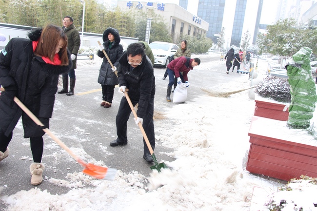 我院組織人員及時(shí)掃除積雪 保障患者群眾就診安全(圖7)